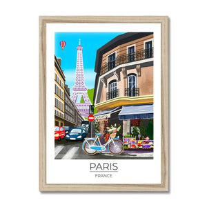 
                  
                    Paris Travel Poster Print - Dreamers who Travel
                  
                
