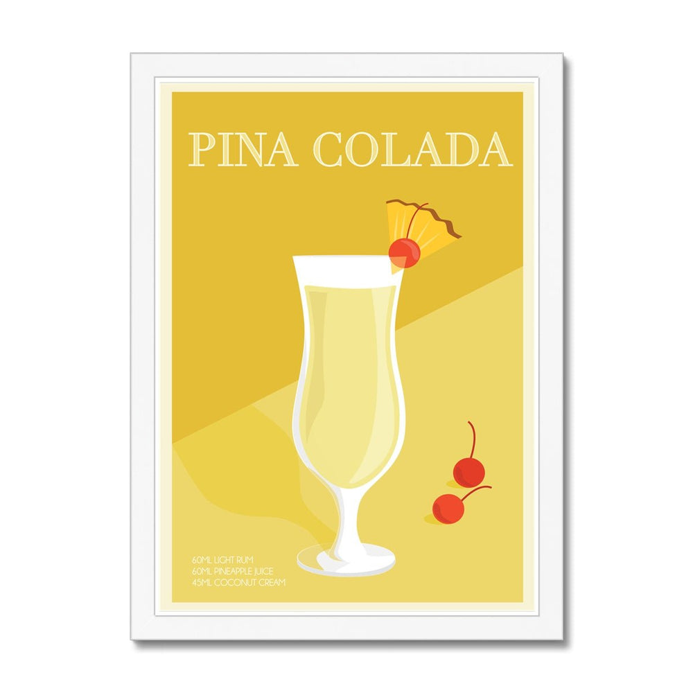 
                  
                    Pina Colada Cocktail Poster Print - Dreamers who Travel
                  
                