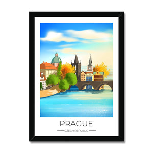 
                  
                    Prague Travel Poster Print - Dreamers who Travel
                  
                