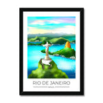 Rio de Janeiro Travel Poster Print - Dreamers who Travel