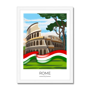 
                  
                    Rome Travel Poster Print - Dreamers who Travel
                  
                