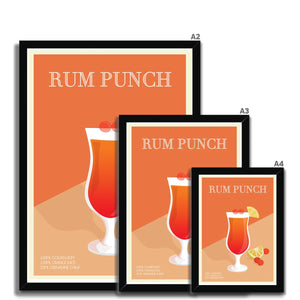 
                  
                    Rum Punch Cocktail Poster Print - Dreamers who Travel
                  
                