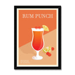 Rum Punch Cocktail Poster Print - Dreamers who Travel