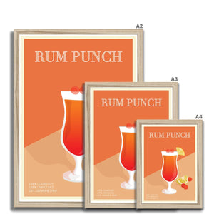 
                  
                    Rum Punch Cocktail Poster Print - Dreamers who Travel
                  
                