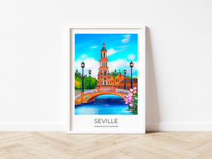 
                  
                    Seville Travel Poster Print - Dreamers who Travel
                  
                