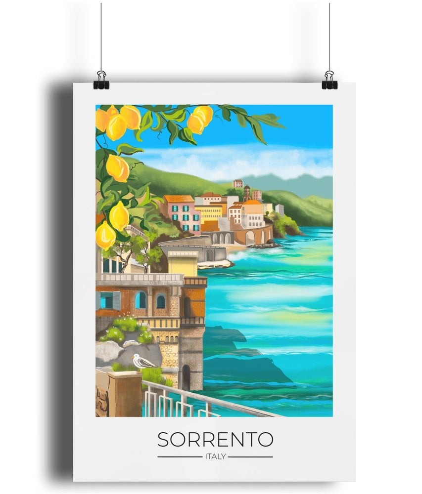 
                  
                    Sorrento Travel Poster Print - Dreamers who Travel
                  
                