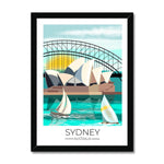Sydney Travel Poster Print - Dreamers who Travel