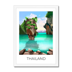 
                  
                    Thailand Travel Poster Print - Dreamers who Travel
                  
                