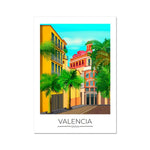 Valencia Travel Poster Print - Dreamers who Travel
