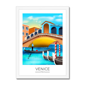 
                  
                    Venice Travel Poster Print - Dreamers who Travel
                  
                