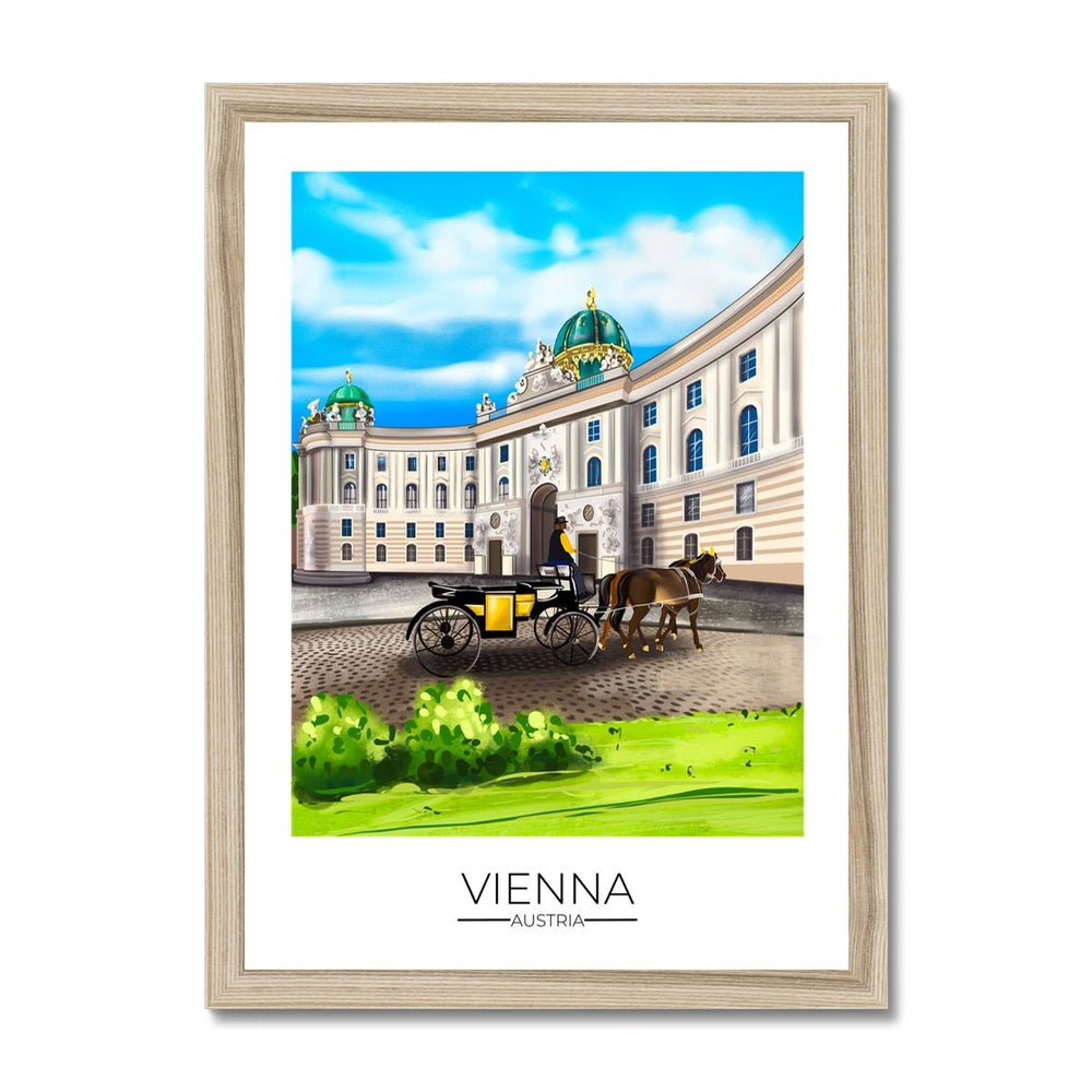 
                  
                    Vienna Travel Poster Print - Dreamers who Travel
                  
                