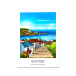 Whitby Travel Poster Print - Dreamers who Travel