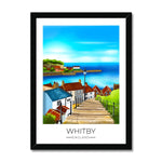 Whitby Travel Poster Print - Dreamers who Travel