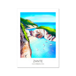 Zante Travel Poster Print - Dreamers who Travel